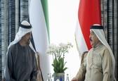 دیدار پادشاه بحرین با رئیس امارات در ابوظبی