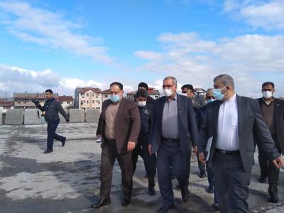 بازدید وزیر بهداشت از تقاطع غیرهمسطح گیل و بیمارستان پیروز لاهیجان