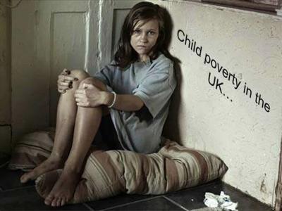 نیم میلیون کودک انگلیسی تا سال آینده دچار فقر شدید می‌شوند