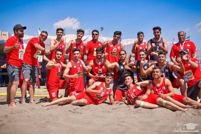 نوجوانان هندبال ساحلی ایران در جمع ۱۲ تیم برتر جهان