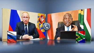 گفت وگوی روسای جمهور روسیه و آفریقای جنوبی با محور امنیت غذایی
