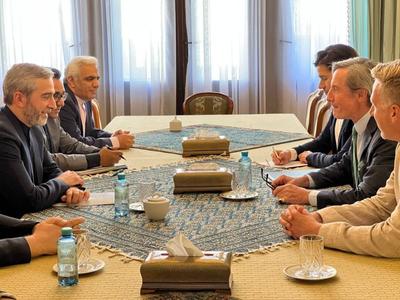 قائم مقام وزارت خارجه اتریش با علی باقری دیدار کرد 