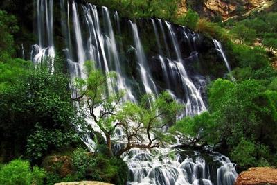 آبشار شِوی، بالابلند رشته کوه‌های زاگرس