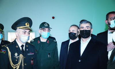 وزیر دفاع جمهوری آذربایجان نظاره‌گر جهاد ایرانیان