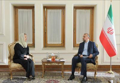 رایزنی سفیر جدید سوئیس در تهران با وزیر امور خارجه