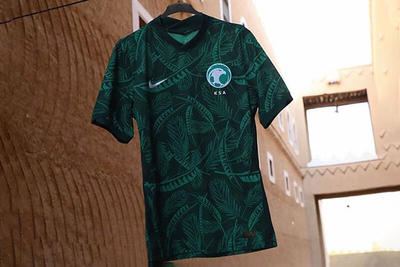 ببینید | رونمایی جذاب از لباس جدید تیم ملی فوتبال عربستان