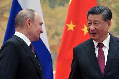 ببینید | استقبال رسمی پوتین از رئیس جمهور چین در مسکو