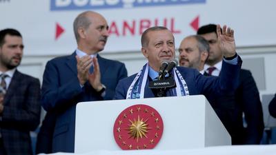 ببینید | تشکر «اردوغان» در میان هوادران خود در استانبول