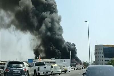 وقوع انفجار در منطقه صنعتی «المصفح» امارات