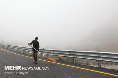جاده چالوس و آزادراه تهران-شمال باز شدند