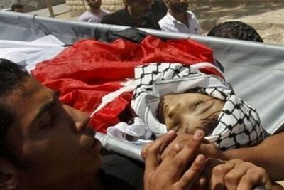 شهادت کودک فلسطینی بر اثر شدت جراحات وارده در حمله به غزه
