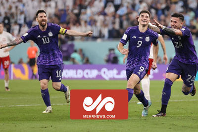 آرژانتین ۲ - لهستان صفر / پیروزی شیرین مسی و یارانش