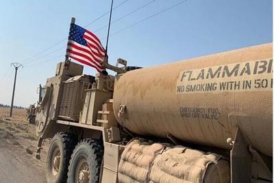 اشغالگران آمریکایی ۶۶ تانکر نفت سوریه را به سرقت بردند