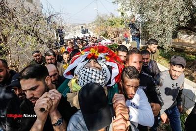 تشییع باشکوه پیکر شهدای فلسطینی در جنین و رام الله+ تصاویر