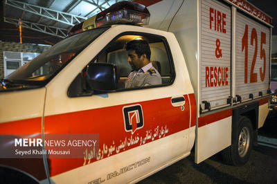 آماده باش تمام ایستگاه‌های آتش نشانی تهران در روز ۱۴ خرداد