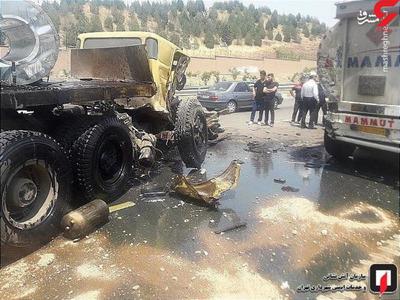 واژگونی کامیون در قزوین یک کشته بر جای گذاشت