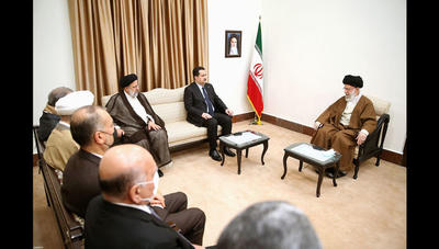 رهبر معظم انقلاب در دیدار با نخست وزیر عراق : امنیت عراق امنیت ایران است