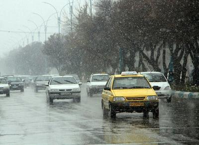 بارش پراکنده برف و باران در برخی نقاط/ افزایش غلظت آلاینده‌ها در شهر‌های صنعتی