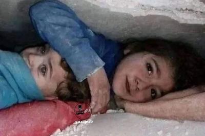 ویدیویی احساسی از لبخند دختربچه سوری هنگام نجات از زیر آوار