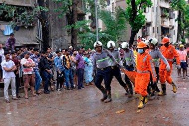 ریزش ساختمان در هند با ۱۹ کشته