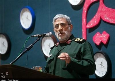 سردار قاآنی: ایران در مقابل آمریکا با وجود همه فشارها ایستادگی کرد و با عزت در دنیا می‌درخشد