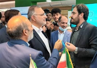 حضور شهردار و اعضای شورای شهر تهران در نمایشگاه 