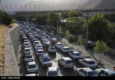 وضعیت را‌ه‌های کشور؛ ترافیک سنگین در جاده‌ چالوس و هراز