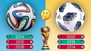 چالش حدس توپ های جام جهانی