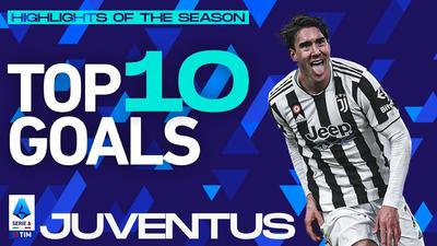 10 گل برتر یوونتوس در فصل 22-2021 سری آ ایتالیا