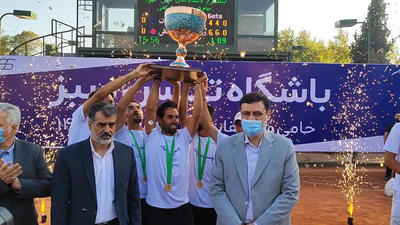 ولسرویسز ایران قهرمان لیگ برتر تنیس کشور شد