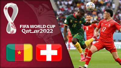 خلاصه بازی سوئیس 1 - کامرون 0 (گزارش انگلیسی)