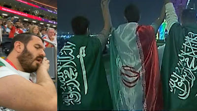 از تصویر هواداران ایران و عربستان با هم تا خواب عمیق در بازی انگلیس