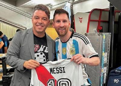 مسی با پیراهن ریورپلاته: رکورد لایک آرژانتین شکست