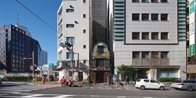 (تصاویر) ساختمان مسی؛ یکی از معروف‌ترین سازه‌های ژاپن در توکیو