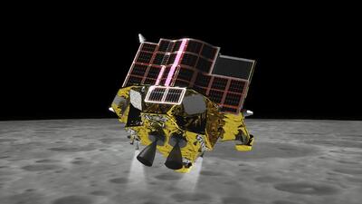 فرود فضاپیمای ژاپن بر سطح ماه