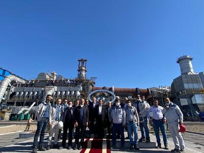 افتتاح کارخانه گندله سازی ۵ میلیون تنی سه چاهون در بافق یزد