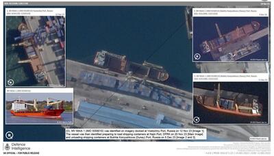 انگلیس، تصاویری از انتقال تسلیحات کره شمالی به روسیه را به سازمان ملل داد