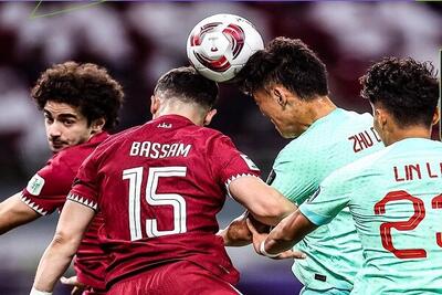 تساوی قطر و چین در نیمه اول