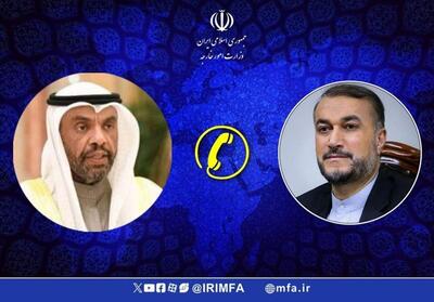گفتگوی تلفنی امیرعبداللهیان با وزیر خارجه کویت - تسنیم