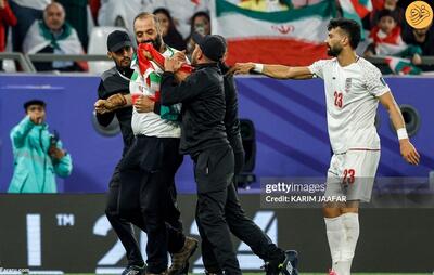 (تصاویر) دیدار ایران و امارات یک جیمی جامپ هم داشت