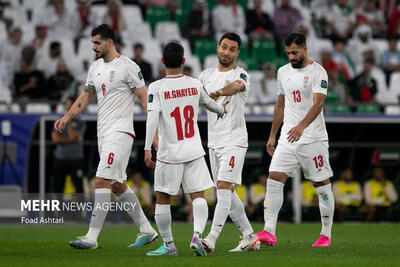 تصاویر: دیدار تیم‌های ایران و امارات