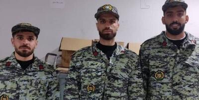 خبرگزاری فارس - تصویر دیده نشده از ۲ بازیکن سرباز ملوان