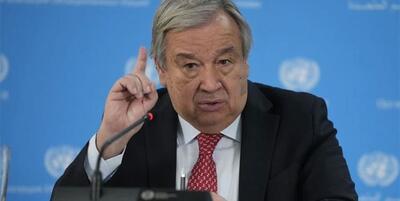 خبرگزاری فارس - دبیر کل سازمان ملل: همه در غزه گرسنه هستند