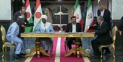 امضای تفاهم‌نامه‌های همکاری میان ایران و نیجر