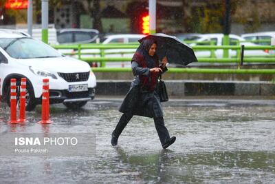 بارش‌ها در قزوین تا شنبه ادامه دارد