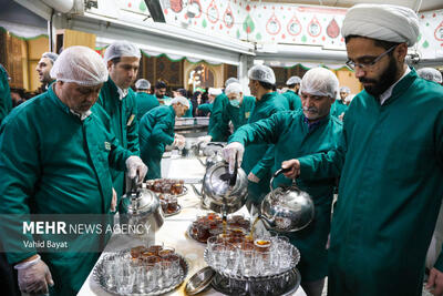 کام شیرین عاشقان مولا علی(ع) در چایخانه رضوی