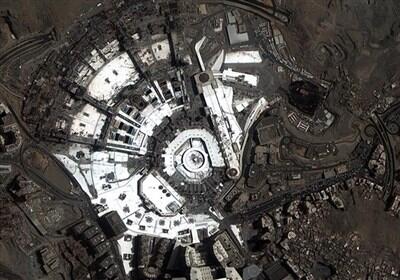تصاویر ماهواره های ایرانی از مدینه منوره و حرم امیرالمومنین(ع) - تسنیم