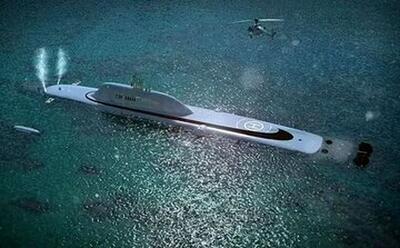 ساخت یک زیردریایی لوکس برای سوپر میلیاردرها