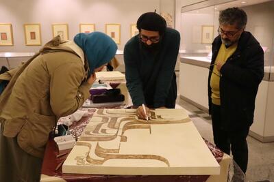افتتاح نمایشگاه آثار برگزیده خوشنویسی مرتبط با حضرت علی (ع) در موزه ملک