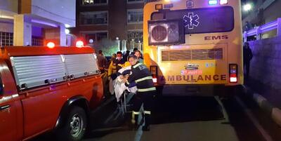 خبرگزاری فارس - پایان ماموریت اورژانس تهران در حادثه آتش‌سوزی بیمارستان گاندی